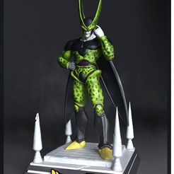 cell.jpg STL-Datei Cell de Dragon Ball・3D-Drucker-Vorlage zum herunterladen