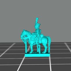 NVM_FR_Chass_1.jpg 3D-Datei 6mm Napoleonischer französischer Chasseur a cheval kostenlos・3D-Druckvorlage zum Herunterladen, FDPP