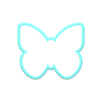 1.png Butterfly Cookie Cutters & Stencil | STL & SVG Files