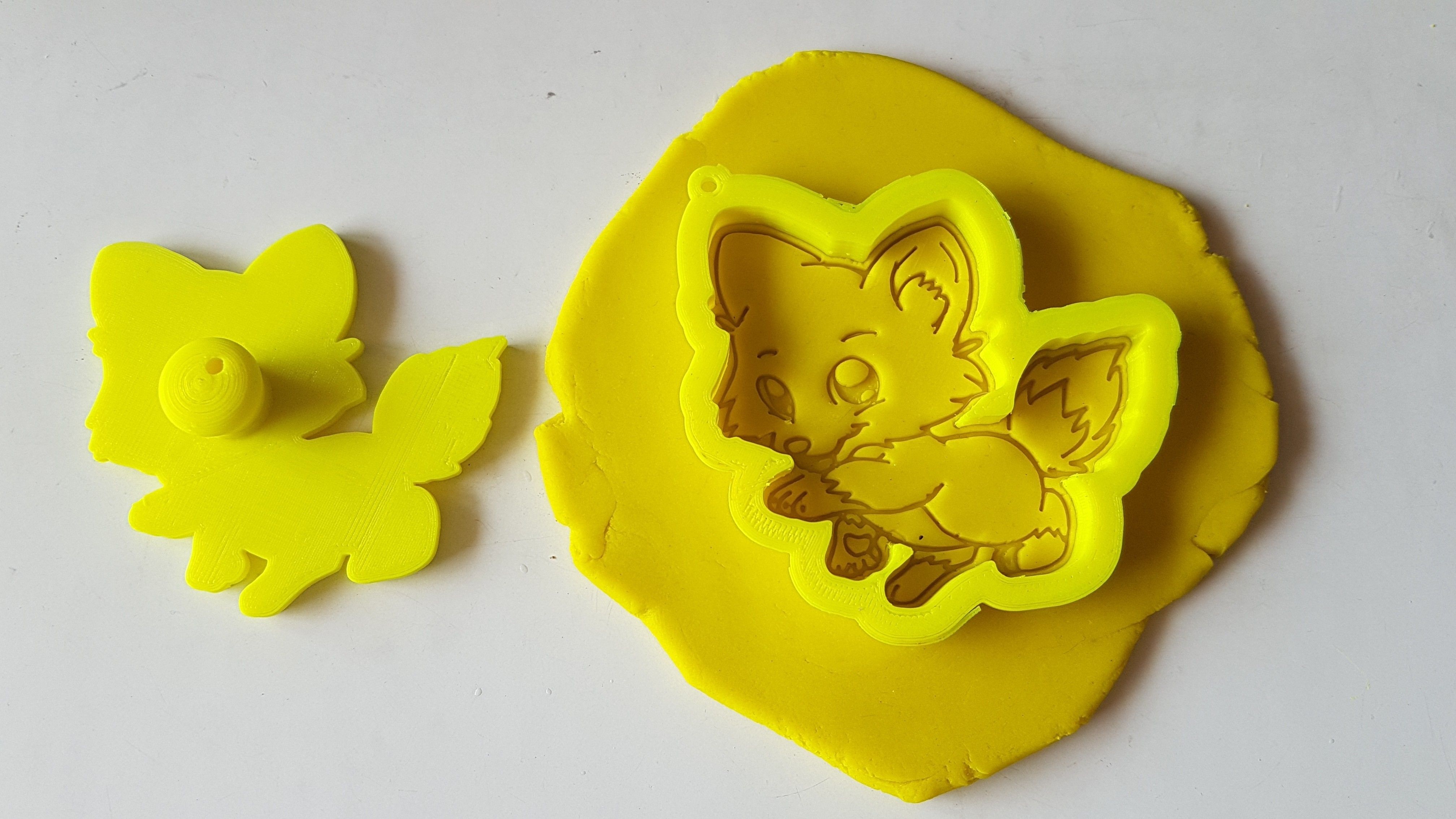 20180828_135727.jpg Download STL file Cute Fox Cookie Cutter • 3D printer model, 3dfactory