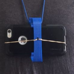 C-clip_2_Lanyard.jpg Free STL file Body Camera Phone Mount (attaches to shirt, lanyard or backpack)・3D print object to download