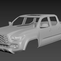 1.jpg 3D file Toyota Tacoma 2020 Body For Print・3D printer model to download