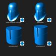 2.jpg Snowtrooper Commander armor kit for sixth scale custom figures