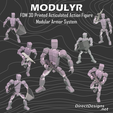 TitleCard-1_1.png MODULYR - Modular Poseable Action Figure
