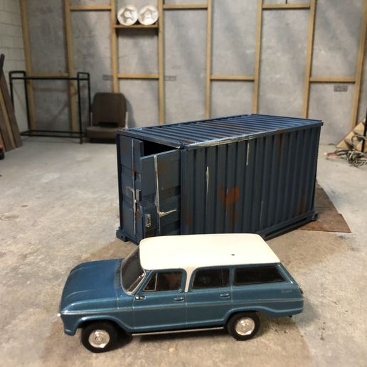 👽 Container diorama・Archivo STL para ・Cults