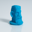 t1.png Fichier STL gratuit Zombie Hunter Head・Design à télécharger et à imprimer en 3D