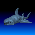 zralok.png Articulated creepy shark