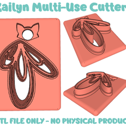 KailynSTLScreenshot.png Kailyn polymer clay cutter STL file