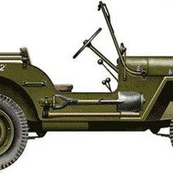 Side.jpg Free STL file The Willys MB Jeep・3D print model to download