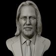 02.jpg Keanu Reeves 3D portrait sculpture