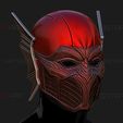 06f.jpg Red Death Batman Mask - Flash Mask - DC Comics 3D print model