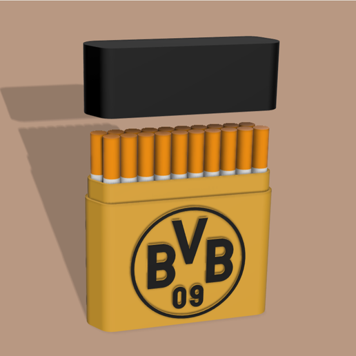 BORUSSIA DORTMUND BVB CIGARETTE CASE