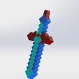 Espada2.jpg Minecraft sword keychain ⚔️