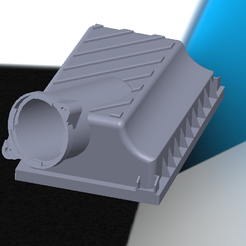 VR6.png STL file Corrado VR6 Intake air filter・3D printable model to download