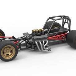 1.jpg Diecast Supermodified front engine race car Base Scale 1:25