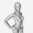 5.jpg Elf Statue Low-poly 3D model