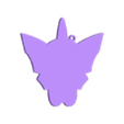 negro.stl Key ring vaporeon multicolor 1 layer