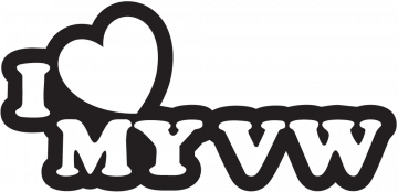 key ring I love my vw - 3D model önizlemesi