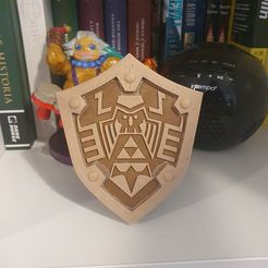 20230310_130135.jpg Archivo STL gratis Escudo del héroe - Zelda Majoras Mask・Modelo de impresión 3D para descargar