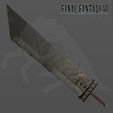 2.jpg Buster Sword Final Fantasy VII REMAKE REBIRTH for cosplay 3d model