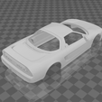 nsx-2.png Carroçaria do Acura NSX 1997 - Partes divididas para impressão fácil