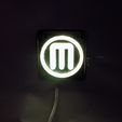 6_display_large.JPG Makerbot M Logo LED Nightlight/Lamp