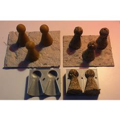 Game-Pieces-Photo.jpg Download free STL file Game Piece Mold • 3D printing template, ehans1c