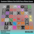 Plate-Fan-Cover-1.png Naruto AKATSUKI - Ventilateur 120mm Custom Grill Face Plate Cover - PC Gamer Modding
