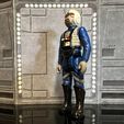 (LAA MMU ‘i... «ill ahs i 4 1. Sai \ 1 = ~ . eager ae ‘ BLUE SNAGGLETOOTH, SNIVVIAN X-WING PILOT, VINTAGE CUSTOM STAR WARS ACTION FIGURE, KENNER 3.75", CANTINA ALIEN PATRON, 5 POA, 1/18