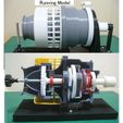 00-ASCut-Assy03.jpg Jet Engine Component (10-1): Air Starter, Axial Turbine type, Cutaway