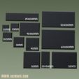 Square-base-sizeguide.jpg Fichier 3D La bibliothèque de bases IOL Minis. (versions solides, creuses, insérées et magnétisées pré-supportées)・Modèle pour impression 3D à télécharger