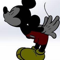 Mickey - 3D.jpg Minnie and Mickey - multi-coloured