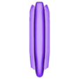 (1-72) Boeing Enclosed Weapons Pod (Opened) STL.stl Boeing Enclosed Weapons Pod (EWP) (Pod d'armement fermé)