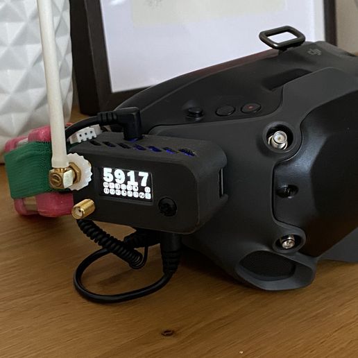 🥽 DJI Digital FPV Goggles RapidFire Analog Module Adapter V2