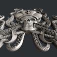 P250-3.jpg STL file pirate octopus・3D printing design to download, 3dmodelsByVadim
