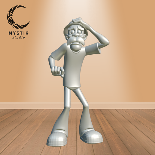 👾 Don Ramón - Figura 3D animada del Chavo del 8・Archivo STL para ...