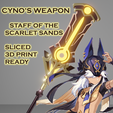 0.4.png Cyno Weapon - Genshin Impact Cosplay - Sliced Print Ready