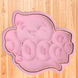 FANTASMA-BOO.png Ghost Boo cookie and dough cutter for cookies and dough - Halloween - Cookies