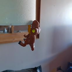 biting T-Rex (multipart print)