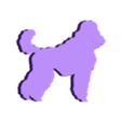 French pieza 2.stl French Poodle customizable version 2