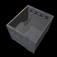 House-4-no-damage-3.png WWII Tabletop Terrain Set 28mm scale (3D Printable Files) - Based on real buildings from Carentan, France