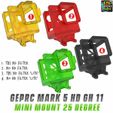 Mark-5-HD-GH11-Mini-25-Degree-Mount-2.jpg GEPRC MARK5 HD / MARK5 Gopro Hero 11 Mini Mount 25 Degree