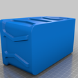 AKRO_BIN_8X4_Remix.png Stackable Akro Storage Bin with Tag Holder Remix