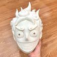 z6193677030245_0725501d23e6d614602f4c3f5f380d53.jpg Luffy Gear 5 Head Mask Wearable - One Piece Cosplay