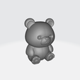 1.png Urso de peluche - modelo 3d