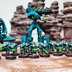Tomb-Bots.jpg STL file Tomb Bots - 15mm・3D printer model to download