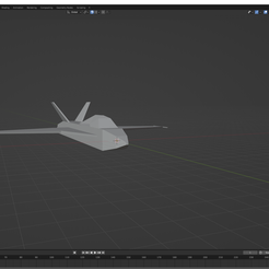 Blender-3_18_2023-1_15_13-PM.png Free STL file F-18 (Low Poly)・3D printer model to download