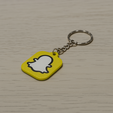 Snapchat.png Snapchat NFC keychain