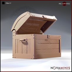 CLAN-005-EXTRA-Chest-PAT-SM-STORE.jpg 3D file Chest 01・Model to download and 3D print