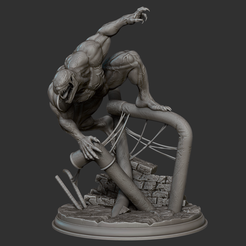 K-226.png Venom 3D Printing Statue 3D print model